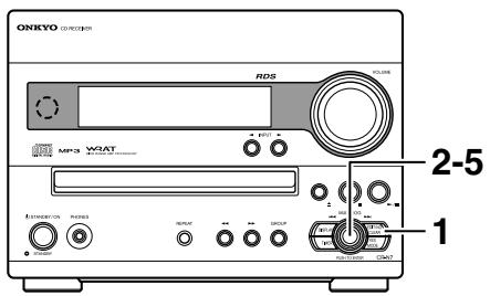 ONKYO CR-N7 - Impostazione delle preferenze MP3 - 1