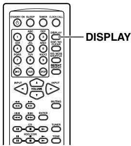 ONKYO CR-N7 - Commutation de l'affichage - 2