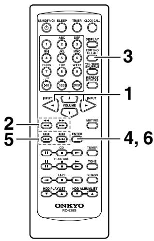 ONKYO CR-N7 - Si aparece "Overwrite?" - 1