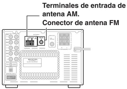 ONKYO CR-N7 - Conexión de la antenna - 1