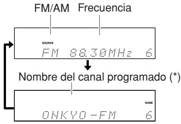ONKYO CR-N7 - Cambio de la visualización de la pantalla - 3