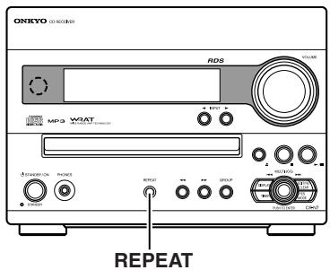 ONKYO CR-N7 - Reproducción con repetición/ Repetición de 1 pista - 1