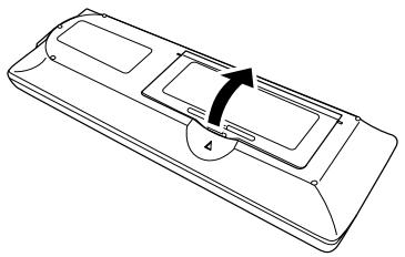 ONKYO CR-N7 - Colocacion de las pilas - 1