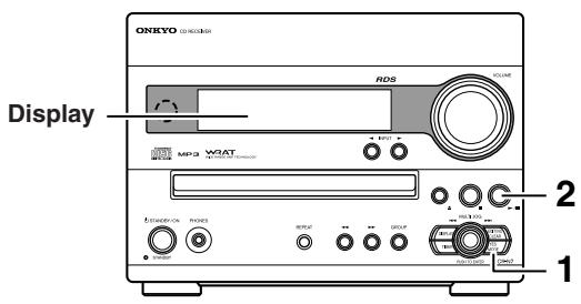 ONKYO CR-N7 - Riproroduzione in ordine casuale - 1