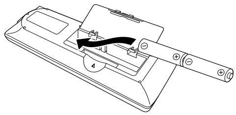 ONKYO CR-N7 - Installazione delle batterie - 2