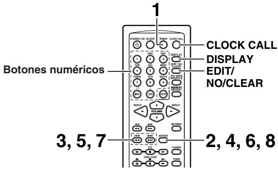 ONKYO CR-N7 - Configuración manual del reloj - 9