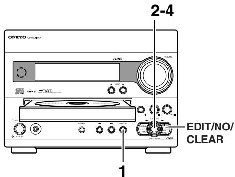 ONKYO CR-N7 - Sélection des plages MP3 en mode Navigation - 1