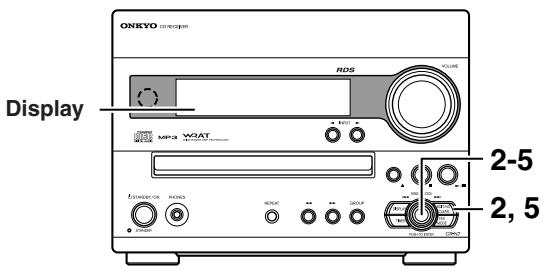ONKYO CR-N7 - Copiatura di un canale preselezionato: Preset Copy - 1