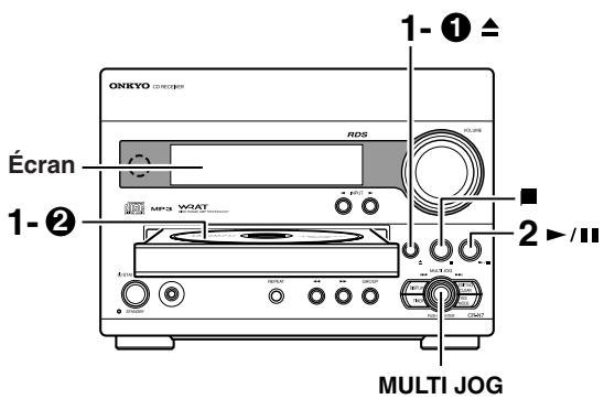 ONKYO CR-N7 - Lecture d'un CD - 1