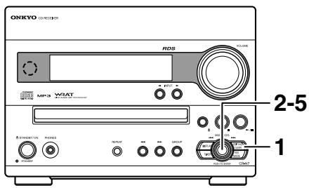 ONKYO CR-N7 - Réglage des préférences MP3 - 1