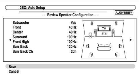 ONKYO HT-S7300 - Use / para selectionar una optacion, y luego pulse ENTER. - 1