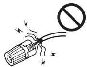 ONKYO HT-S7300 - Precauciones para la connexion de los altavoces - 3
