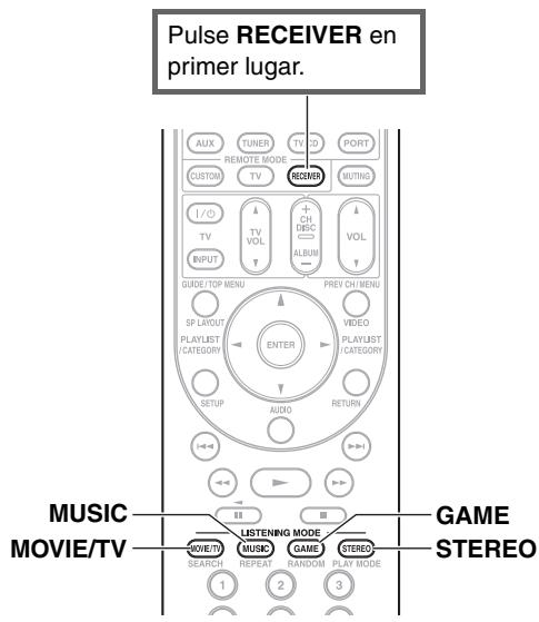 ONKYO HT-S7300 - Botones de modo de audicion - 1