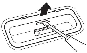 ONKYO ND-S1 - Retirar el adaptor del iPod - 1