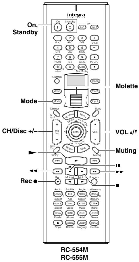 ONKYO RDC-7.1 - Commanded'un magnétoscope - 1