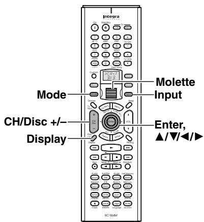 ONKYO RDC-7.1 - Touche Language - 2