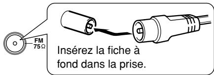 ONKYO RDC-7.1 - Branchement de l'antenne FM interieure - 2