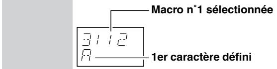ONKYO RDC-7.1 - Appellation de macros - 7