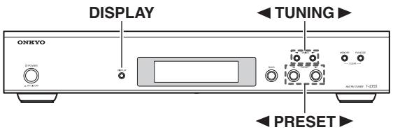 ONKYO T-4355 - Correzione dei caratteri - 1