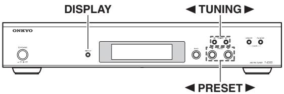 ONKYO T-4355 - Corregir characteres - 1