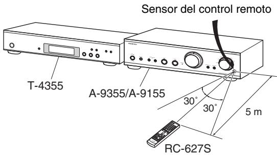 ONKYO T-4355 - Utilización del mando a distancia - 1