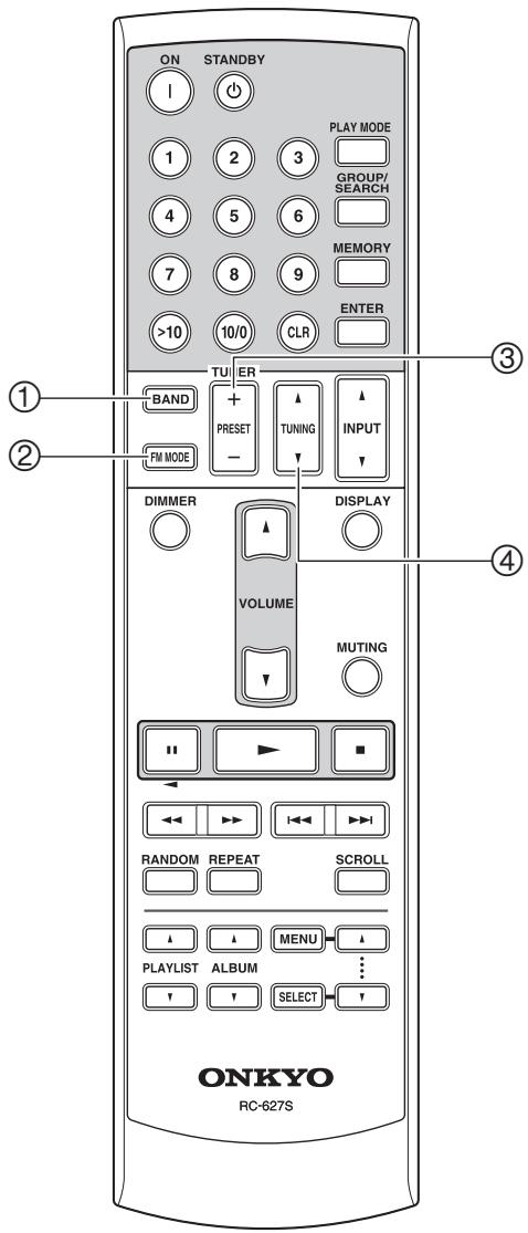 ONKYO T-4355 - Télécommande RC-627S (fournie avec l'amplificateur intégré A-9355/A-9155) - 1