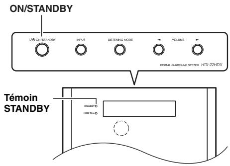 ONKYO HTX-22HDX - Mise sous tension et veille - 1