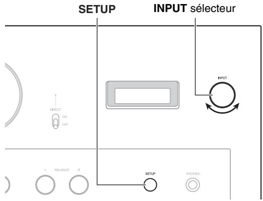 ONKYO A-9070 - Rétablissement des réglages par défaut - 2