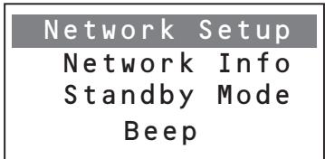 ONKYO ABX-N300 - Appuyez sur le bouton [MENU]. - 1