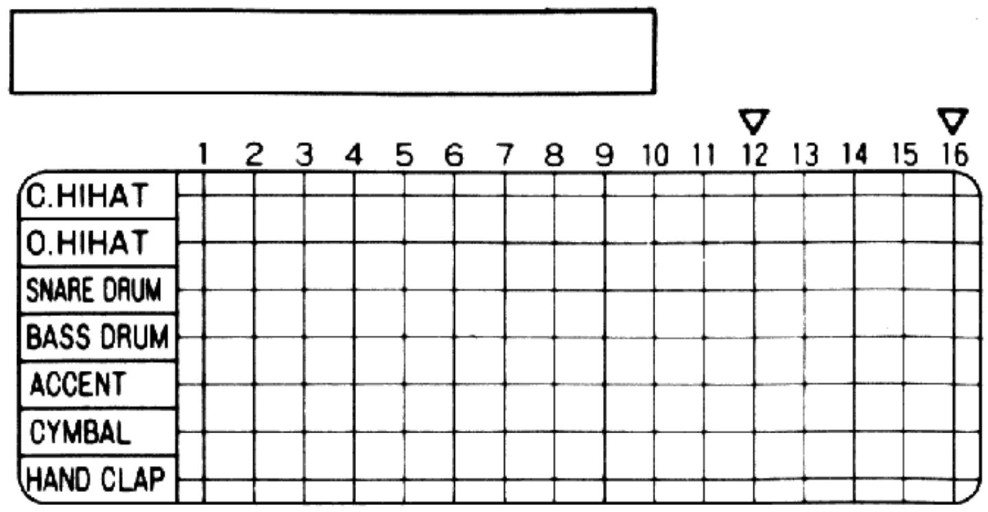 BOSS DR-110 - Mémo original - 10