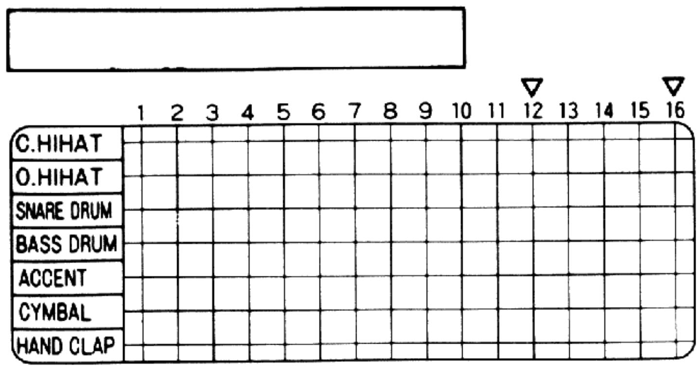 BOSS DR-110 - Mémo original - 13