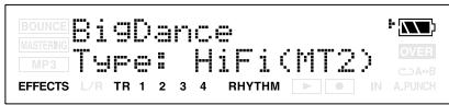 BOSS MICRO BR - Informations sur un morceau - 1