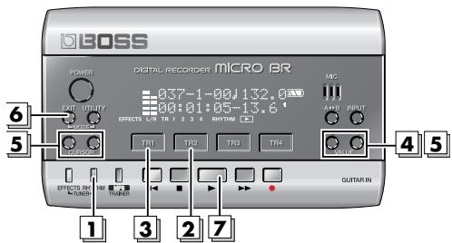 BOSS MICRO BR - Reproduire des motifs - 1