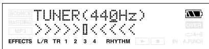 BOSS MICRO BR - Accorder un instrument - 1