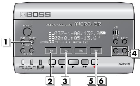 BOSS MICRO BR - Créer un nouveau morceau (song new) - 1