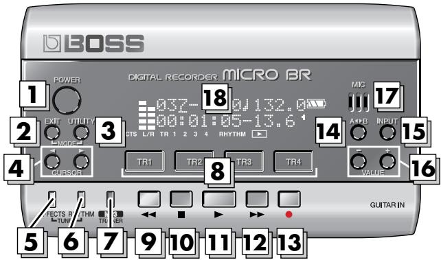 BOSS MICRO BR - Durée d'enregistrement - 1