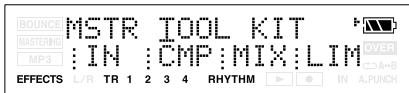 BOSS MICRO BR - Éditer les réglages "mastering tool kit - 2