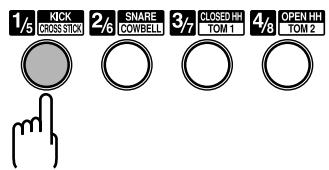 BOSS BR-864 - Coupure de pistes (mute) - 1