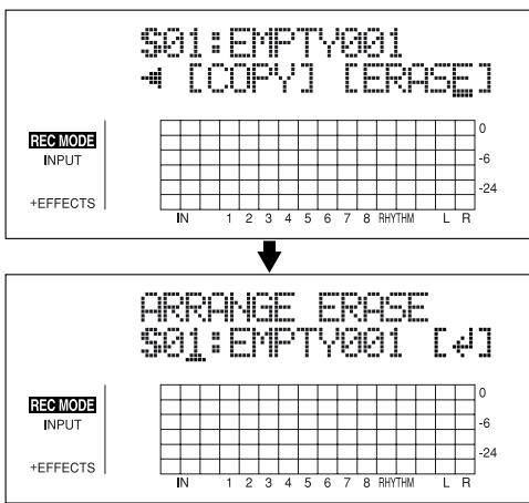 BOSS BR-864 - Suppression d'arrangements - 1