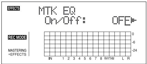 BOSS BR-864 - Édition des réglages du mastering tool kit - 4