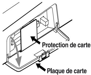 BOSS BR-864 - Retrait de la protection de carte - 1