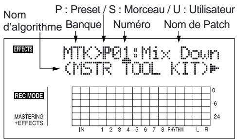 BOSS BR-864 - Édition des réglages du mastering tool kit - 1