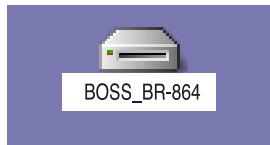 BOSS BR-864 - Chargement sur des pistes stéréo - 3