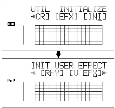 BOSS BR-864 - Initialisation des réglages d'effets - 2