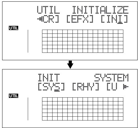 BOSS BR-864 - Initialisation des réglages système - 2