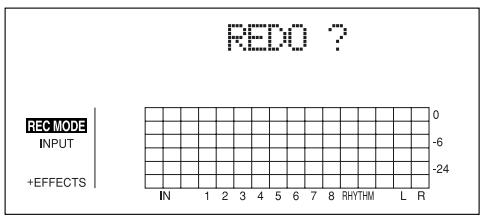 BOSS BR-864 - Annulation de la dernière opération (undo) - 2