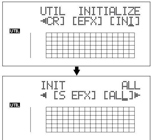 BOSS BR-864 - Initialisation de tous les réglages du BR-864 - 1