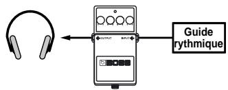 BOSS BR-864 - Modification de l'utilisation des effets d'insertion en fonction du mode - 5