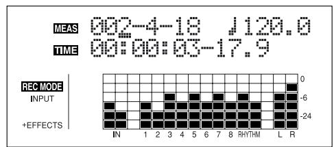BOSS BR-864 - Écran de lecture - 1