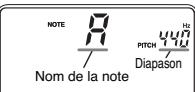 BOSS DB-60 - ■ Ecoute de la Tonalité («reference tone») - 1